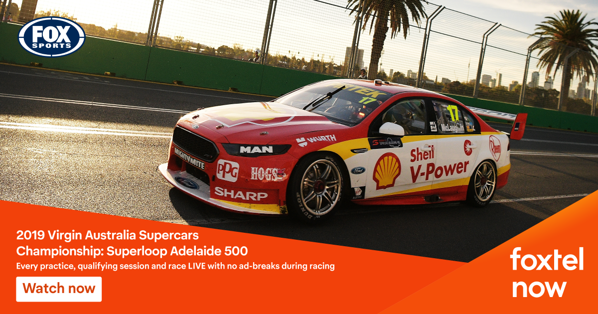 Foxtel_FBStatic 2019Virgin Supercars Adelaide 500_1